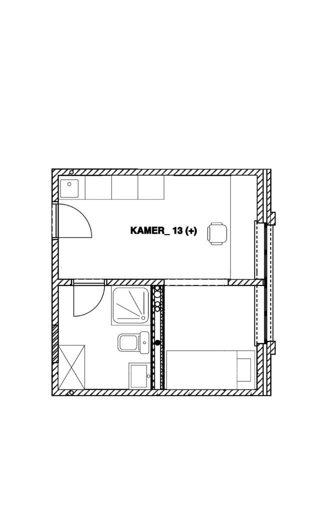 Plattegrond Grote Studio