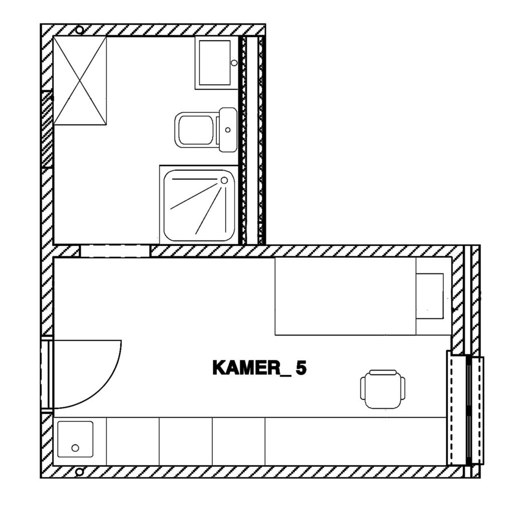 Plattegrond Standaard Studio